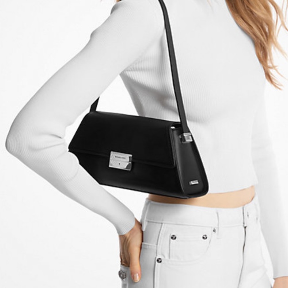 Michael Kors Ludlow Medium Leather Shoulder Bag